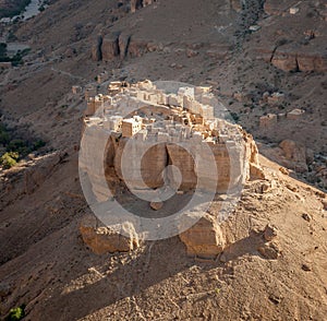 Panorama of Haid Al-Jazil in Wadi Doan - Hadramaut - Yemen
