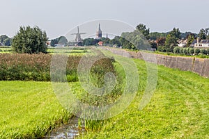 Panorama Hasselt Zwartewaterland Holland