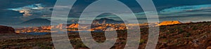 Panorama Henry Mountains, South Central Utah, United States