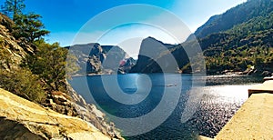 Panorama of Hetch Hetchy Reservoir