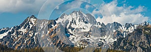 Panorama of High Tatra Mountains