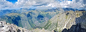 Panorama of High Tatras