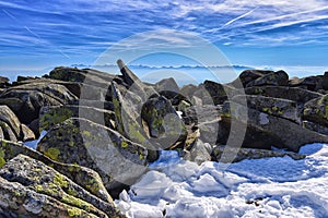 Panorama of the High Tatras