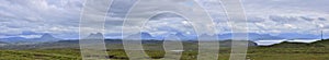 Panorama of the Hills and Landscape of the North West Highlands of Scotland