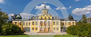 Panorama of the historic castle Belvedere in Weimar