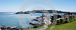 Panorama of Hoe Waterfronts - Plymouth, Devon, England