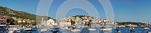 Panorama of Hvar, Croatia