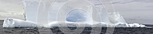 Panorama Iceberg in Antarctica