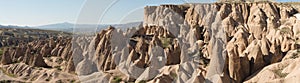 Panorama of Imagination Valley in Cappadocia