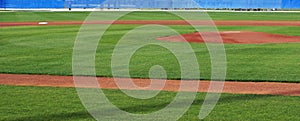 Panorama of the infield photo