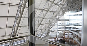 Panorama interior unknowable business center