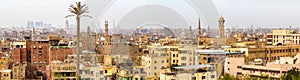 Panorama of Islamic Cairo photo