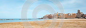 Panorama of italian city Termoli