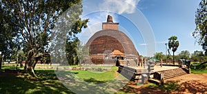 Panorama of Jetavanaramaya Dagoba, Anuradhapura, Sri Lanka