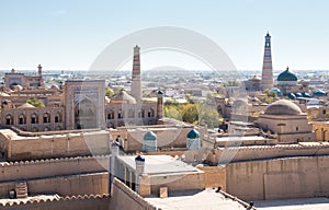 Panorama of Khiva photo