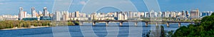 Panorama of Kiev with a view of the Dnieper River