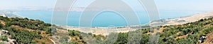 Panorama of Kinneret entirely photo