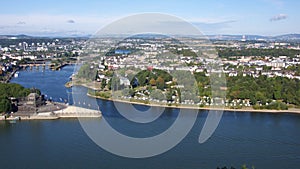 Panorama of Koblenz