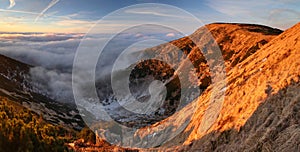 Panorama with Kotel mountain photo