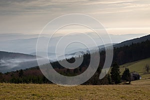 Panorama of The Krkonose Mts.