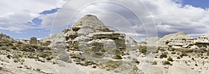 Panorama, La Leona Petrified Forest, Argentina photo