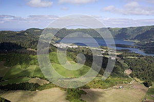 Panorama Lagoa do Fogo, Azores