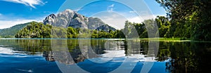 Panorama of the lake