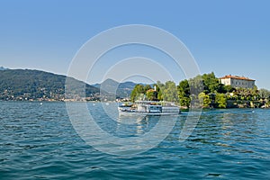 Panorama of Lake Maggiore, Italy