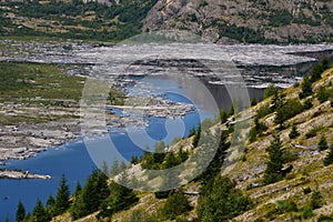 Panorama Lake in Mount Saint Helens National Volcanic Monument, Washington