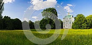 Panorama landscape charlottenburg garden