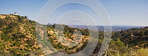 Panorama landscape of Los Angeles