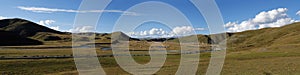 Panorama landscape in Tibet