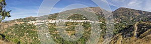 Panorama of Lanjaron and its valley photo