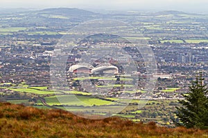 Panorama of Limerick city