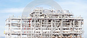 Panorama of LNG Refinery plant