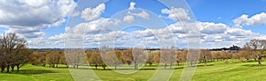 Panorama of London seen from Sydenham Hill in Dulwich