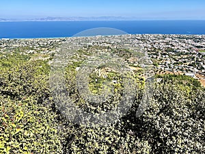 Panorama at a lookout point.