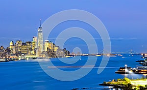 Panorama of Lower Manhattan