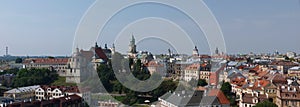 Panorama of Lublin, Poland photo