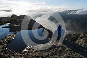 Panorama of Lysefjord, Norway