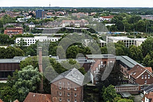 Panorama of LÃ¼neburg in Lunenburg, Germany