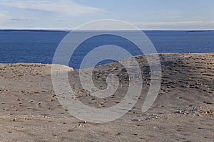 Panorama of the magdalena island photo