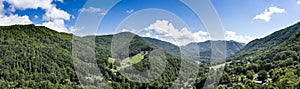 Panorama of Maggie Valley, North Carolina