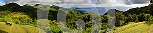 Panorama of Mahe, Seychelles