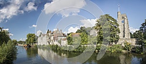 Panorama of Maidstone Riverfront