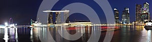 Panorama Of Marina Bay Sands,Singapore photo