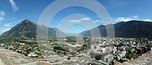 Panorama Martigny, Switzerland