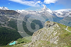 Panorama of Matterhorn, Switzerland