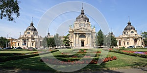 Panorama Medicinal Bath in the City Park, Budapest