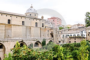 Panorama of the medieval city of Lanciano in Abruzzo Italy
